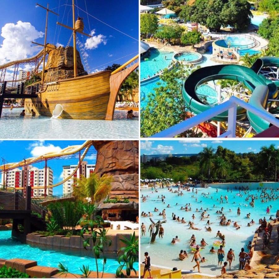 דירות קאלדס נובאס Piazza Diroma C/ Acqua Park - Viaggio Locacoes Por Temporada מראה חיצוני תמונה